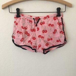 Forever 21 Pink Cherry Shorts